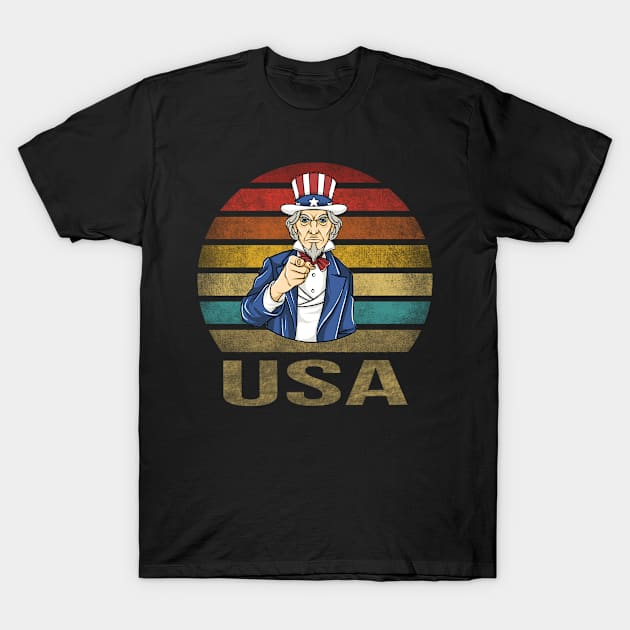 American State I Want You USA T-Shirt by The Agile Store